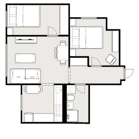 Bubblegum 2 Bedroom In Mokotow * Varsovie